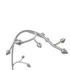 299340-296 - ORCHID Schmuckhalter Metall, grau