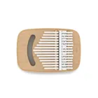 1014215-668 - STRUMBA Kalimba mit 15 Tasten, weiß/natur