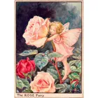 075.389/6 - M.W. Reutter - Wandtellerregal "Flower Fairies" im Maßstab 1:12