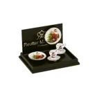 001.534/5 - Miniature, 2 coffee sets "Father Christmas