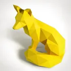 FUCHS_BANANENGELB - Craft kit fox banana yellow