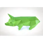 SCHWEIN_MOOSGRÜN - Craft set pig moss green