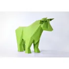 STIER_GRASGRÜN - Handicraft set bull grass green