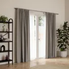 1020561-782 - TWILIGHT room darkening double curtain rail, 76 - 213 cm