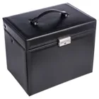 86.121.010443 - Jewellery box Nancy new classic black leather