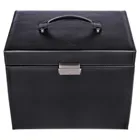 86.121.010443 - Jewellery box Nancy new classic black leather