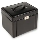 88.107.010443 - Jewellery box Marta new classic black leather