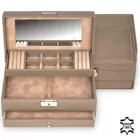 34.107.565943 - Schmuckkasten Helen nature taupe Leder