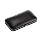 TF100R.0104 - 4-piece manicure case manicure set black leather