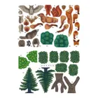 8502 - 3D handicraft set "Forest animals"