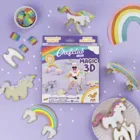 284143 - Cookie cutter - Unicorn Rainbow Magic 3D