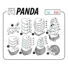 650013 - 3D-Bastelset Panda (MQ6)