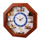 001.668/2 - WALLCLOCK BLUE ONION