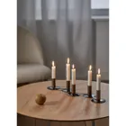 105041 - Quintet of 5 candle holders for turning