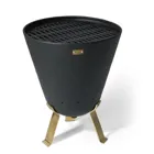 D203019 - Bonfire fire basket set with barbecue hook