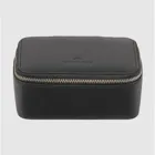 803118.08 - Jewellery case square nappa black (full cowhide)