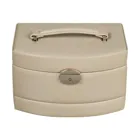 803692.12 - Automatic jewellery case with travel insert Merino Moda beige