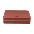 803949.03 - Zipped jewellery box Corbello terracotta