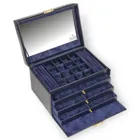 77.301.014023 - Jewellery box Lena acuro navy (leather)