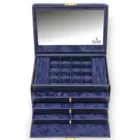 77.301.014023 - Jewellery box Lena acuro navy (leather)