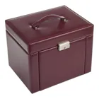 88.107.010143 - Jewellery box Marta new classic bordeaux (leather)