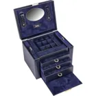 88.301.014023 - Jewellery box Marta acuro navy (leather)