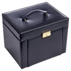 88.301.014023 - Jewellery box Marta acuro navy (leather)