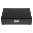 44.107.0104N04 - Jewellery box Isa black exclusive black (leather)