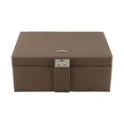 803954.02 - Jewellery case L with insert Corbello mocca