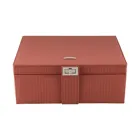 803954.03 - Jewellery case L with insert Corbello terracotta