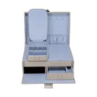 803954.07 - Jewellery case L with insert Corbello taupe