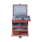 803955.03 - Jewellery case XL with travel case Corbello terracotta