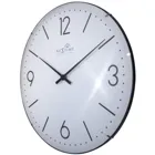 3157WIRC - Wall clock 35cm-Radio Controlled (DCF)-Dome Glass- "Atomic"