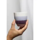 POR515 - Becher STRIPES 200 ml purple