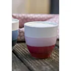 POR516 - Mug STRIPES 200 ml rose