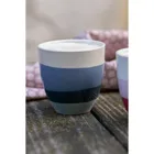 POR517 - Mug STRIPES 200 ml blue