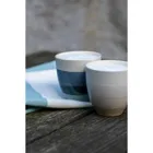 POR518 - Mug STRIPES 200 ml cream