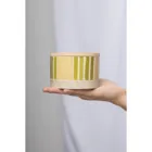 POR635 - Storage jar STRIPES 10 cm