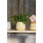 POR680 - CREAM AQUARELL flower pot