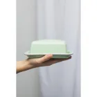 POR724 - Butter dish GREEN CANDY