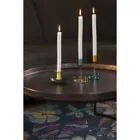 GLA020 - Candle holder GREEN RAINBOW