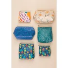 BAG295 - FLASHY FLOWER cosmetic bag