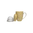 Cup with tea strainer RUSTIC 400 ml