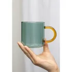 GLA006 - Mug GREEN RAINBOW