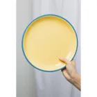 POR736 - YELLOW CANDY plate