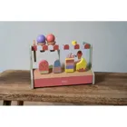 4774 - EISCREME-SHOP HOLZ GESCHENKBOX 12 TEILE