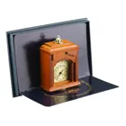 001.670/6 - Wooden Fireplace Clock, miniature