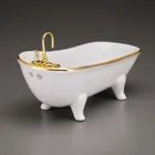 001.767/1 - Badewanne, weiß, Miniatur